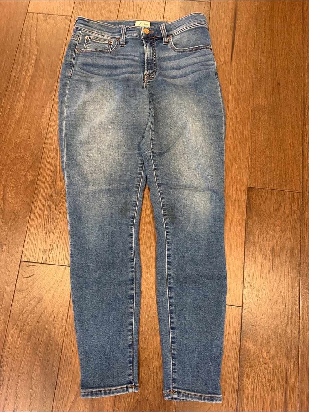 J. Crew Light Blue Stretch Skinny Jeans Size 27 - C70-017